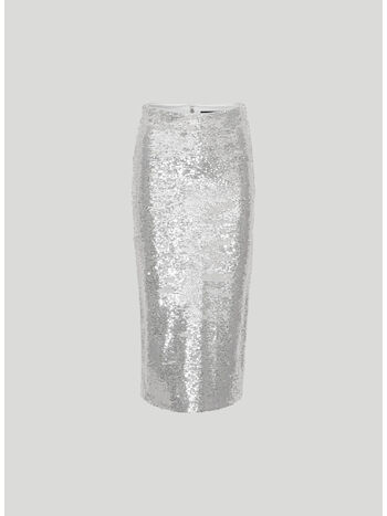 GONNA SEQUIN PENCIL, 11-0601 BRIGHT WHITE, small