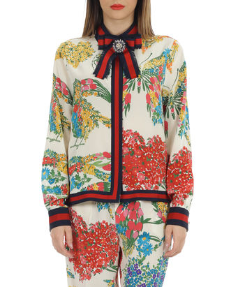CAMICIA S/S 17, 9272IVORYPRTD, small