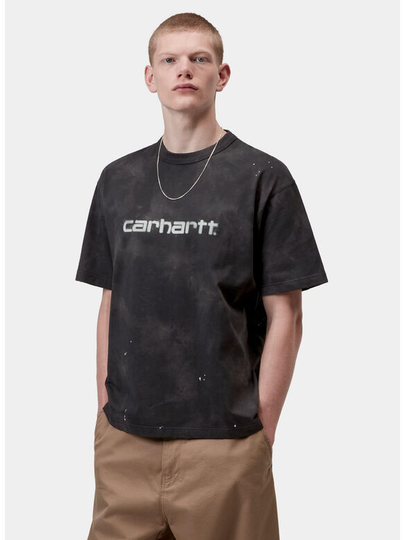 T-SHIRT PAINTER, 89EJ Black, destroy wash, splatter, medium