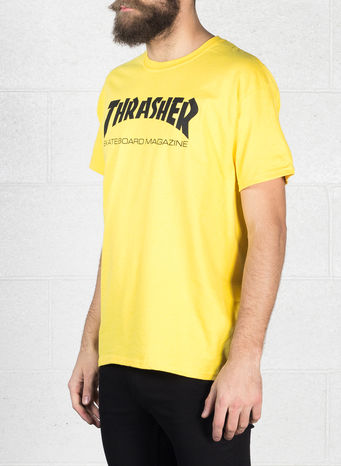 T-SHIRT SKATE MAG, YELLOW, small