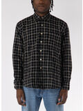 CAMICIA ABOVE, BLACK FISHNET CLOTH, thumb