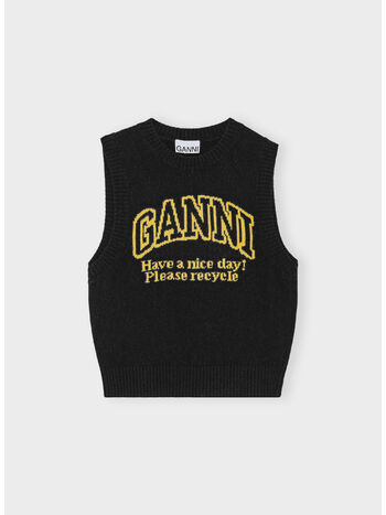 GILET GRAPHIC, 099 BLACK, small