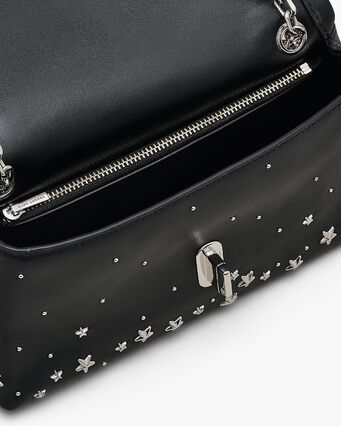 BORSA THE LEATHER MINI, 001 BLACK, small
