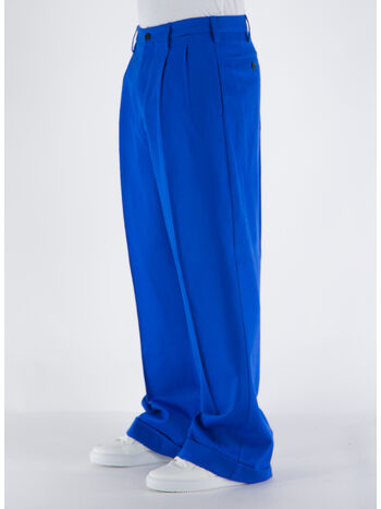 PANTALONE CON RISVOLTO, 00B57, small