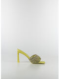 SCARPA LENA CRYSTAL HEELED MULE, LIME, thumb