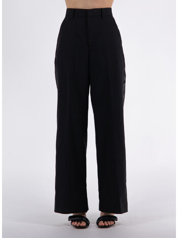 PANTALONE SUITING, 001 BLACK, small