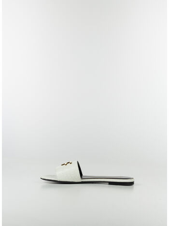 SCARPA SHINY STAMPA COCCODRILLO, 1W001 WHITE, small