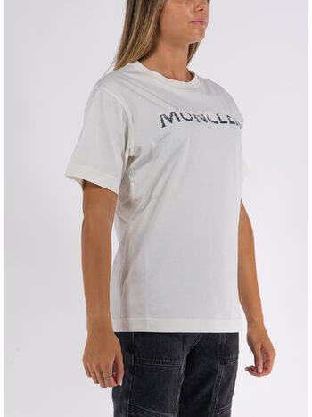 T-SHIRT GIROCOLLO CON LOGO, 034, small