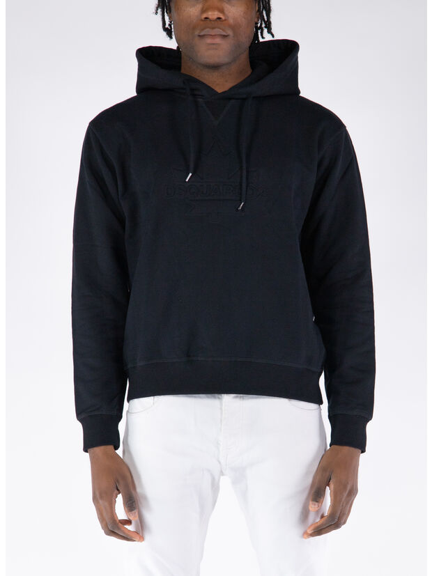 FELPA HOODIE, 900 BLACK, large