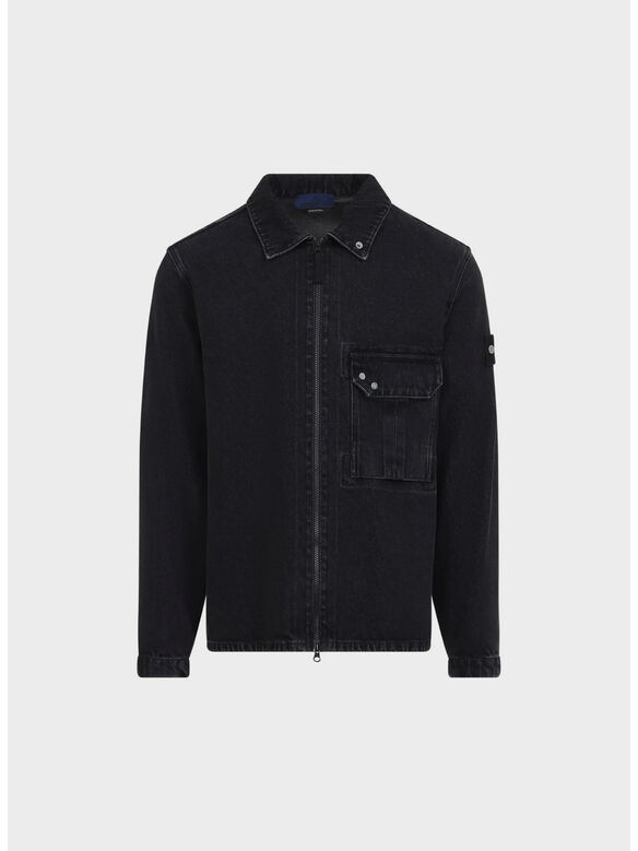 CAMICIA, VJ902 BLACK MEDIUM WASH, medium