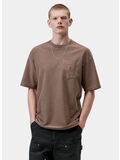 T-SHIRT LOOSE POCKET, 47GD Tobacco, garment dyed, thumb