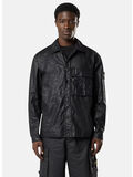 OVERSHIRT ORGANIC-LOOK, V0029 BLACK, thumb
