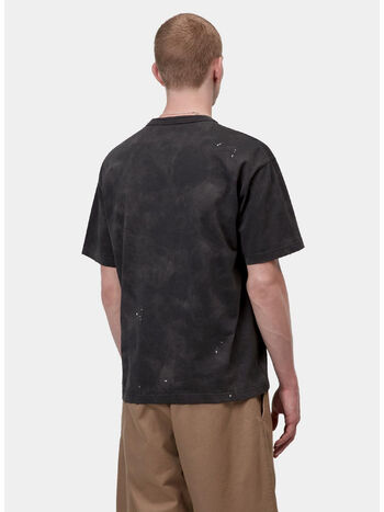 T-SHIRT PAINTER, 89EJ Black, destroy wash, splatter, small