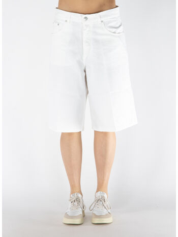 SHORT BECKY TWILL 45, T0001 WHITE, small