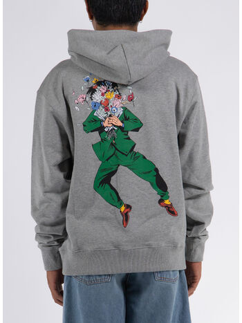 FELPA KENZO WITH LOVE CLASSIC HOODIE, 94 PEARL GREY, small