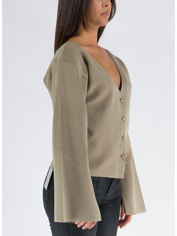 MAGLIA MARI, SILVER MINK, small