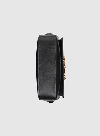 BORSA A SPALLA GUCCI HORSEBIT 1955 MISURA PICCOLA, 1000NERO, small