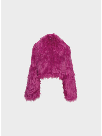 GIACCA CROPPED FLUFFY, 18-2333 RASPBERRY ROSE, small