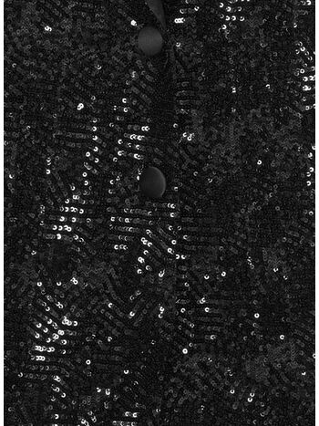 GIACCA SEQUINS OVERSIZED, 1000 BLACK, small