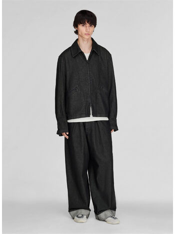 GIUBBOTTO DENIM, BLACK, small