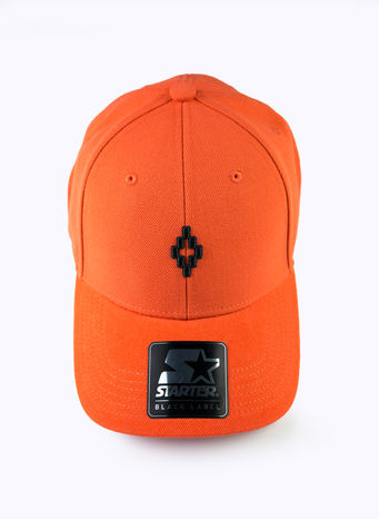 CAPPELLO CROSS CAP, ORANGE/BLACK, small