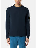 MAGLIONE GIROCOLLO LAMBSWOOL, V0020 NAVY BLUE, thumb