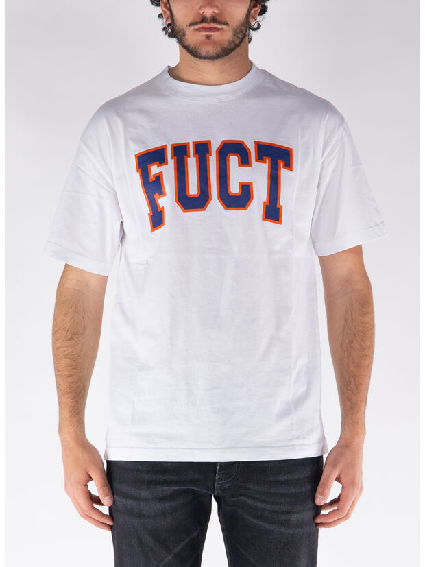 T-SHIRT CON LOGO, WTH0001 WHITE, large