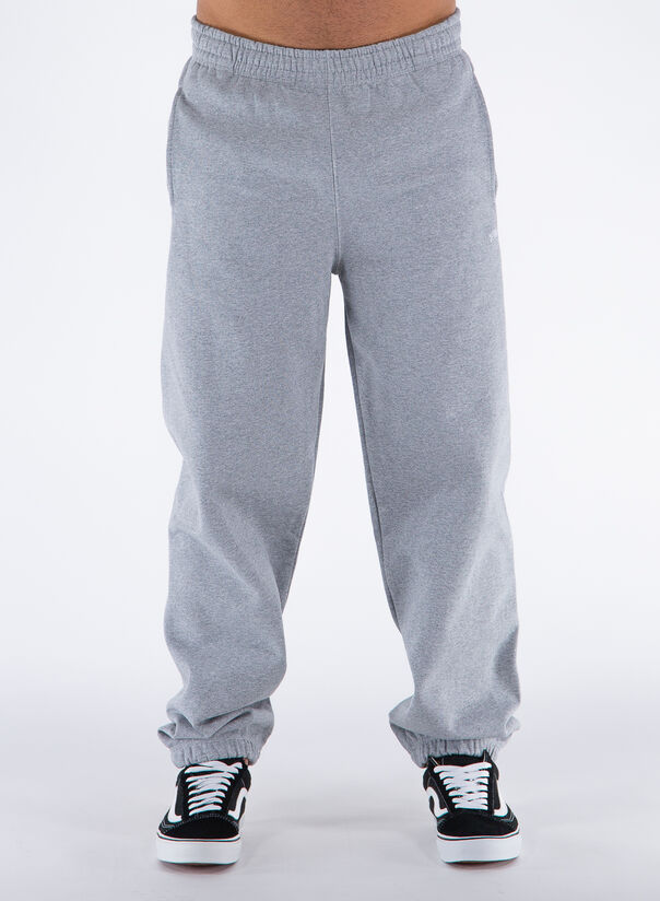 PANTALONE OVERDYED STOCK LOGO, GREYHEATHER, large