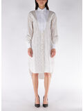 100 IVORY STRIPE & WHITE