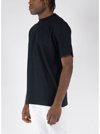 T-SHIRT CLASSIC, P395 BLACK + 44 SOLID RISK RED, small