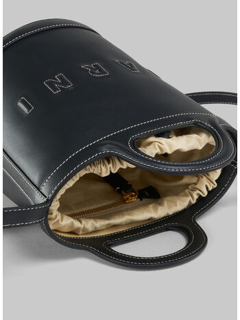 BORSA A SECCHIELLO PICCOLA IN PELLE TROPICALIA, 00N99, small