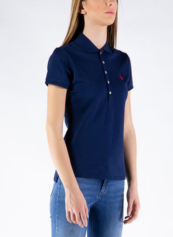 POLO A MANICHE CORTE, 111NEWPORTNAVY, small