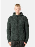 MAGLIONE MOULIN&Eacute; COTTON CHENILLE, V0M5S DARK GREEN MELANGE, thumb