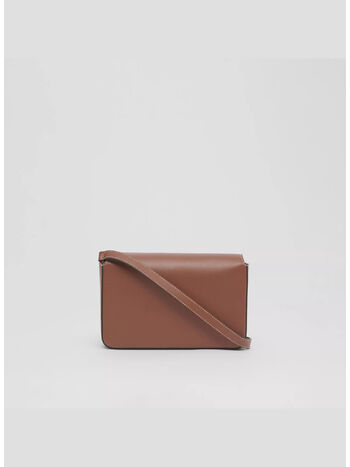 BORSA PENNY IN PELLE E VINTAGE CHECK, A.BEIGE/TAN, small