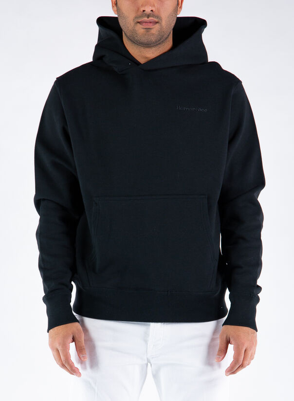 FELPA HOODIE PHARRELL WILLIAMS BASICS, BLACK, large