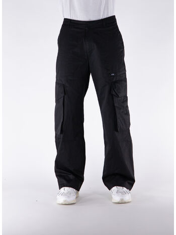 JEANS OVERSIZED 3D POCKETS, BLACK, small