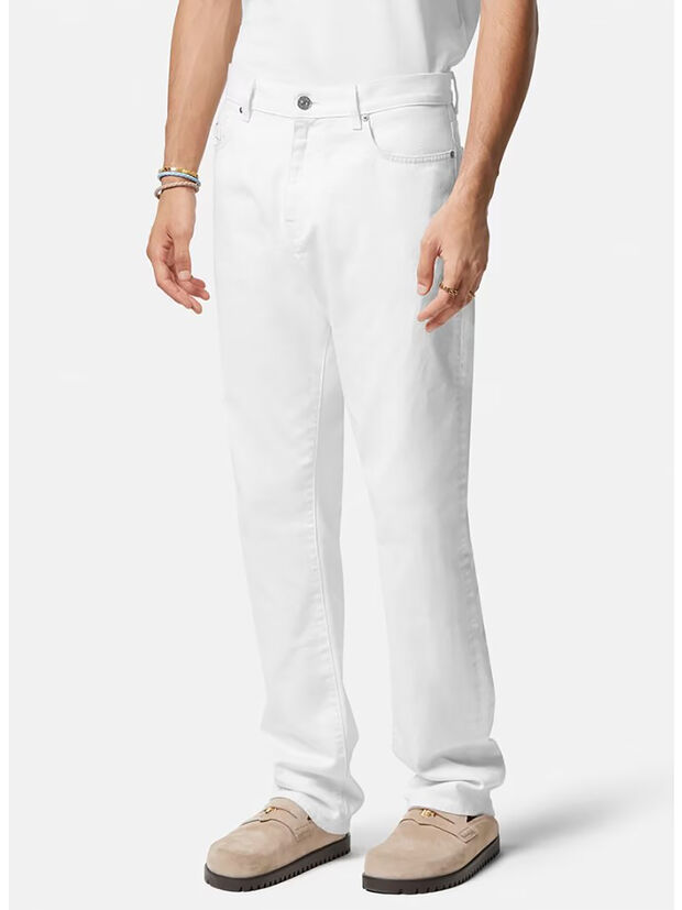 JEANS REGULAR FIT, 1D110 WHITE, large