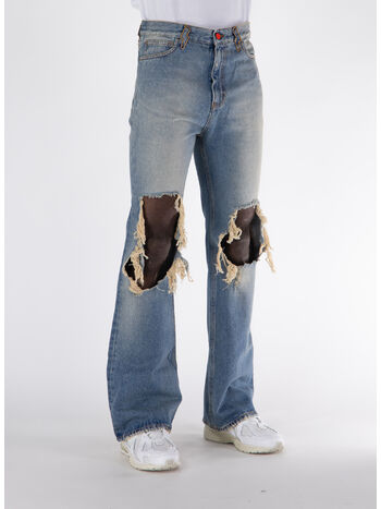 JEANS DENIM FLARES 1, 0182 LIGHT BLUE, small