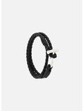 BRACCIALE SCOUBIDOU NATURAL CALF + BRASS, DBG DARK BROWN/GOLD, thumb