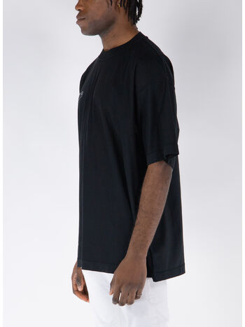 T-SHIRT INSIDE-OUT EMBROIDERED LOGO, , small