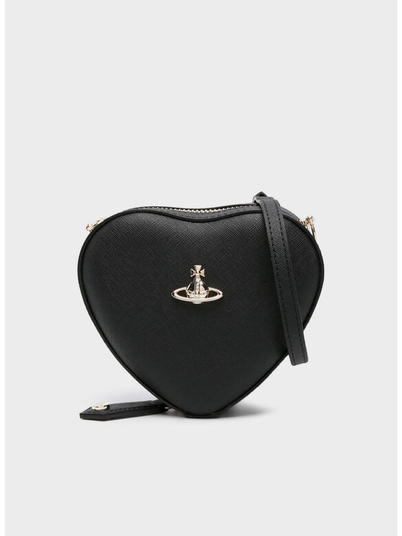 BORSA MINI SAFFIANO HEART, N401 BLACK, medium