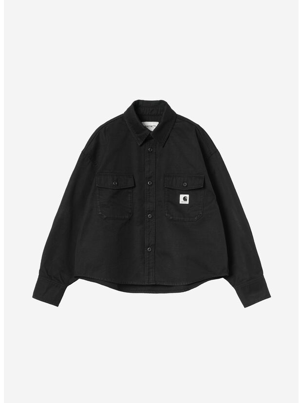 CAMICIA KELLY SHIRT, 8902 BLACK RINSED, large