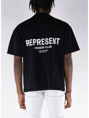 T-SHIRT OWNERS CLUB, 01 BLACK, small