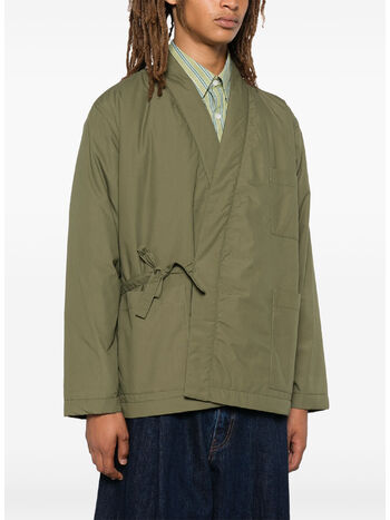 GIACCA REVERSIBLE KYOTO WORK, OLIVE/NAVY, small