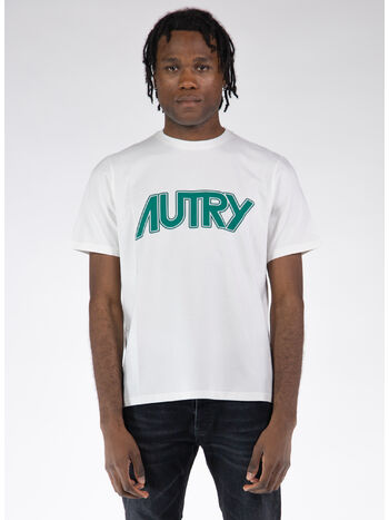 T-SHIRT GIROCOLLO, 504W WHITE, small