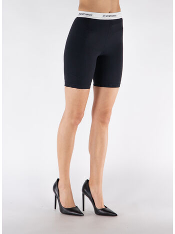 SHORTS BIKER, BLACK/BLACK NERO, small