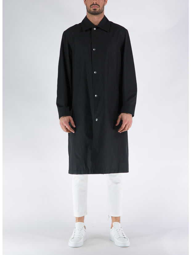 GIACCA PARKA OVER REGULAR FIT FULLY LINED, 001 BLACK, large