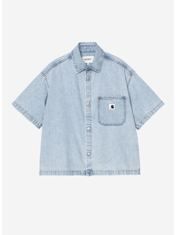 CAMICIA LOVILIA, 0112 Blue, stone bleached, small