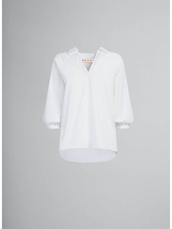 TOP CON COLLETTO A CAMICIA, , small