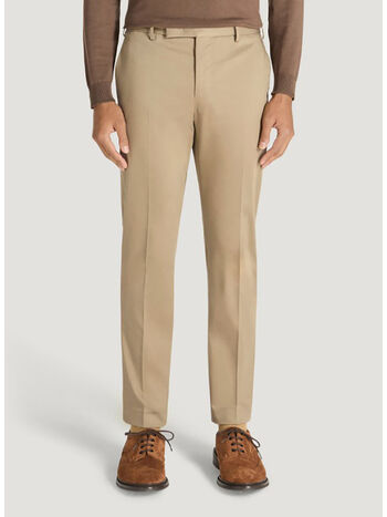 PANTALONE REBEL IN GABARDINA, 0040 SABBIA, small